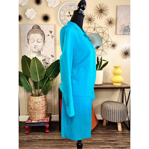 Lord & Taylor Linen Skirt Set - Picture 5 of 8